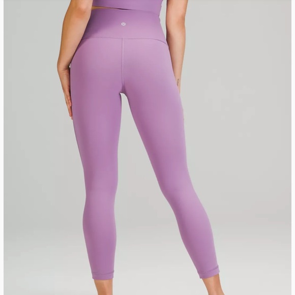 Lululemon Wunder Under 25” FLUX Wisteria Purple - Picture 2 of 8